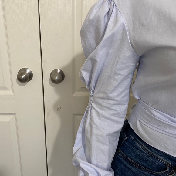 Zara wrap trendy shirt. - Picture 8 of 9